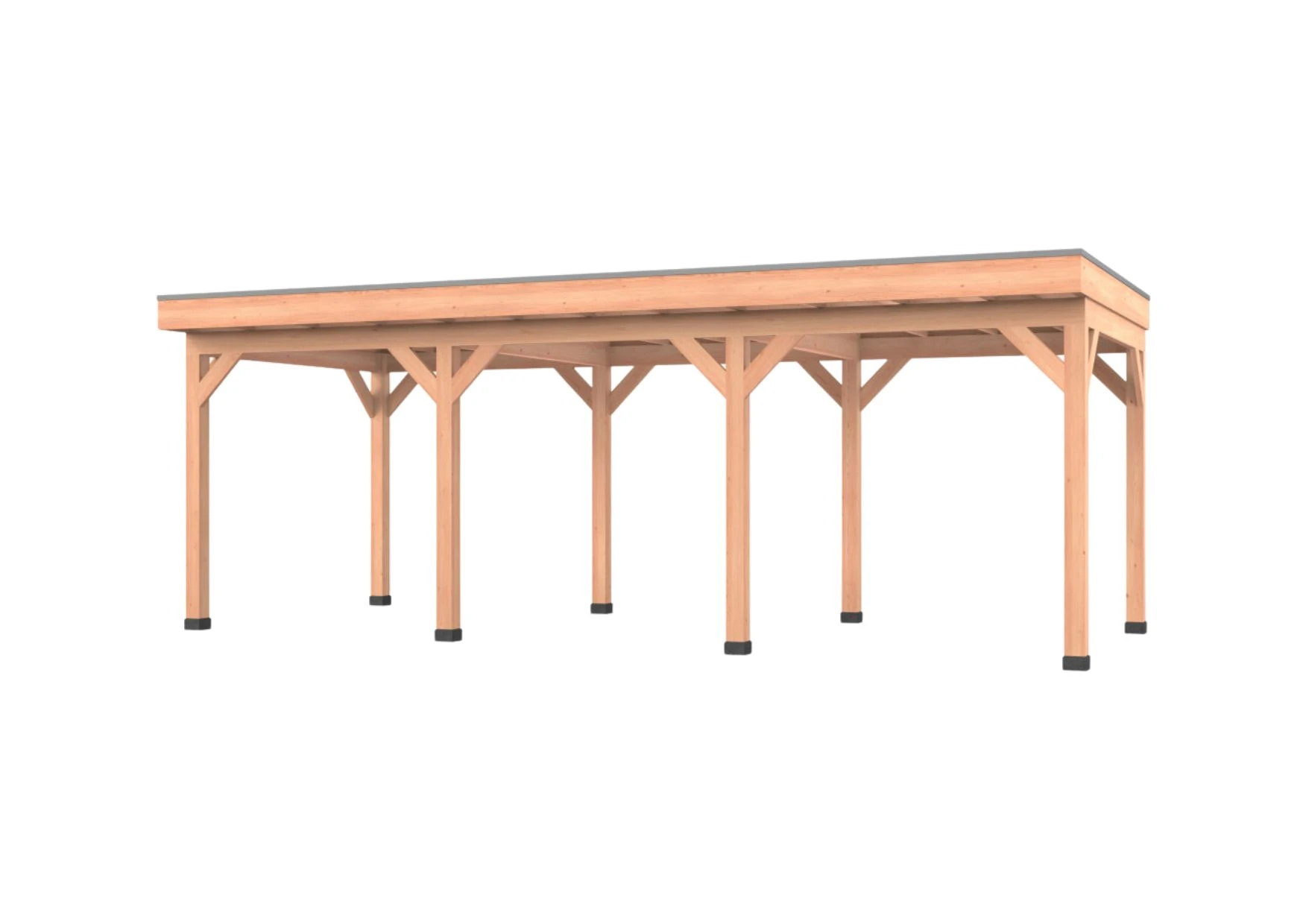 Douglas overkapping, 750 x 300, Westwood Comfort Green - Afbeelding 1